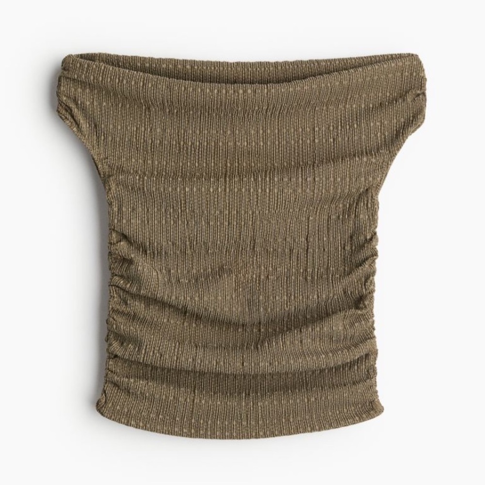 H&M crinkled off the shoulder top